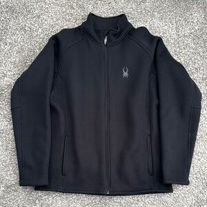 Spyder Men's Black Full-Zip Jacket